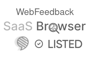 WebFeedback - SaaS Browser Verified Badge