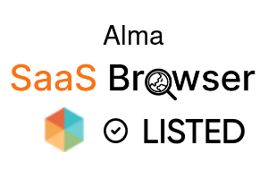 Alma - SaaS Browser Verified Badge