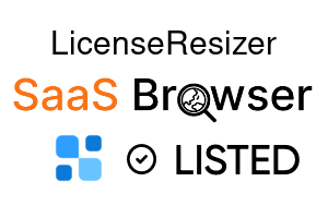 LicenseResizer - SaaS Browser Verified Badge