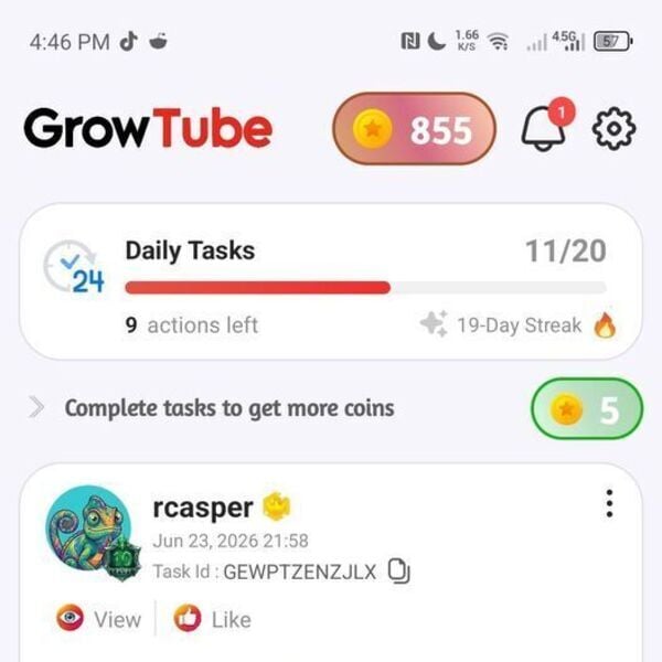 GrowTube Screenshot 2