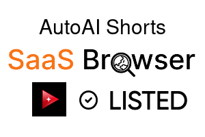 AutoAI Shorts - SaaS Browser Verified Badge