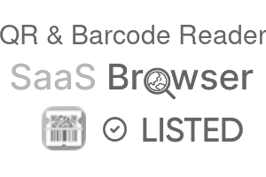 QR & Barcode Reader - SaaS Browser Verified Badge