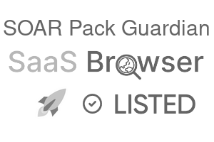 SOAR Pack Guardian - SaaS Browser Verified Badge