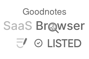 Goodnotes - SaaS Browser Verified Badge
