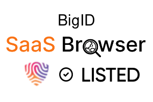 BigID - SaaS Browser Verified Badge