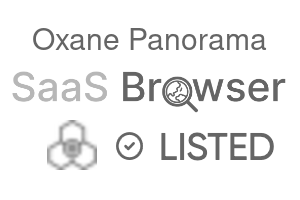 Oxane Panorama - SaaS Browser Verified Badge
