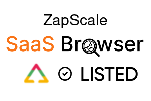 ZapScale - SaaS Browser Verified Badge