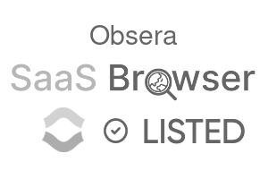 Obsera - SaaS Browser Verified Badge