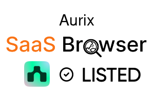 Aurix - SaaS Browser Verified Badge