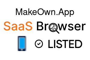 MakeOwn.App - SaaS Browser Verified Badge