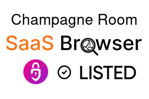 Champagne Room - SaaS Browser Verified Badge