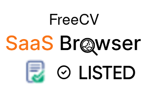 FreeCV - SaaS Browser Verified Badge