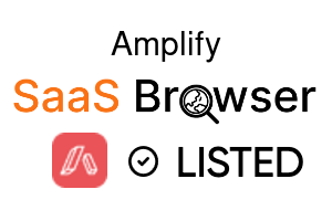 Amplify - SaaS Browser Verified Badge