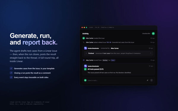 TestOrchestrator Screenshot 4