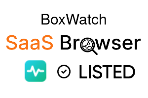 BoxWatch - SaaS Browser Verified Badge