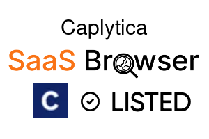 Caplytica - SaaS Browser Verified Badge