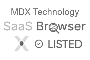 MDX Technology - SaaS Browser Verified Badge