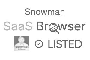 Snowman - SaaS Browser Verified Badge