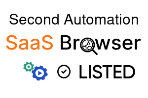 Second Automation - SaaS Browser Verified Badge