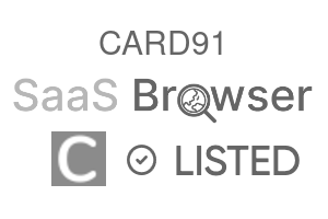 CARD91 - SaaS Browser Verified Badge