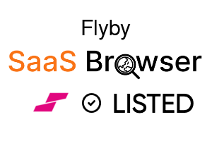 Flyby - SaaS Browser Verified Badge