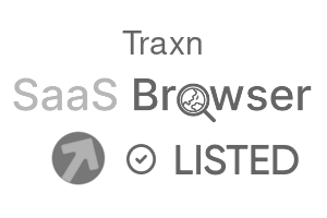 Traxn - SaaS Browser Verified Badge
