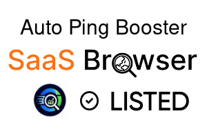Auto Ping Booster - SaaS Browser Verified Badge