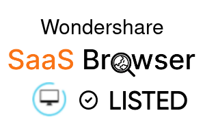 Wondershare - SaaS Browser Verified Badge