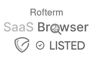 Rofterm - SaaS Browser Verified Badge