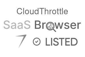 CloudThrottle - SaaS Browser Verified Badge