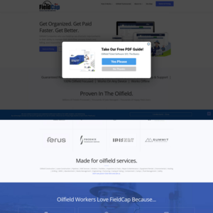 FieldCap Screenshot