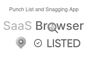 Punch List and Snagging App - SaaS Browser Verified Badge