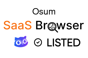 Osum - SaaS Browser Verified Badge