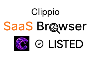 Clippio - SaaS Browser Verified Badge