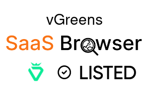 vGreens - SaaS Browser Verified Badge
