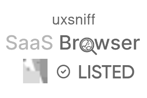 uxsniff - SaaS Browser Verified Badge
