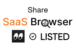 Share - SaaS Browser Verified Badge