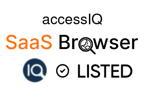 accessIQ - SaaS Browser Verified Badge