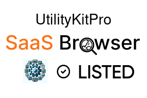 UtilityKitPro - SaaS Browser Verified Badge