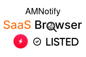 AMNotify - SaaS Browser Verified Badge