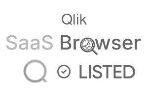 Qlik - SaaS Browser Verified Badge