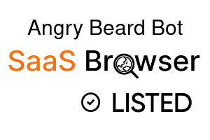 Angry Beard Bot - SaaS Browser Verified Badge