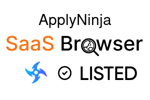 ApplyNinja - SaaS Browser Verified Badge