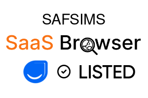 SAFSIMS - SaaS Browser Verified Badge