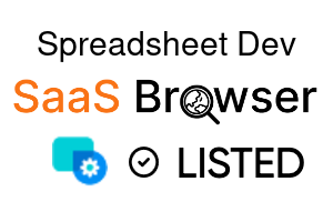 Spreadsheet Dev - SaaS Browser Verified Badge