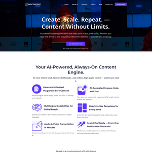 InfiContent Screenshot