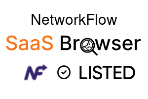 NetworkFlow - SaaS Browser Verified Badge