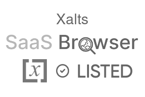 Xalts - SaaS Browser Verified Badge