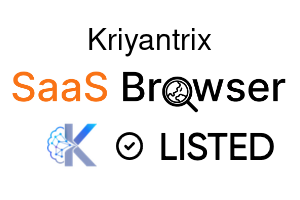 Kriyantrix - SaaS Browser Verified Badge