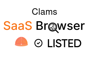 Clams - SaaS Browser Verified Badge